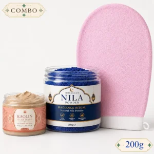 elhoe moroccan nila powder kaolin clay mask exfoliating glove combo bangladesh clear image.webp